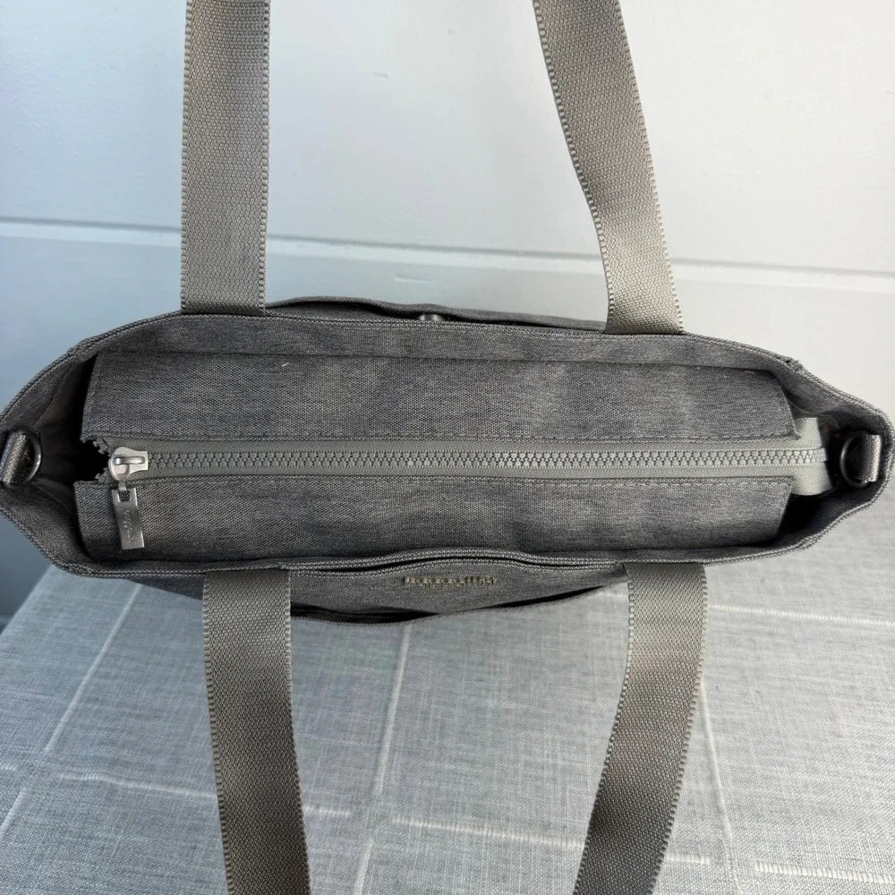 Baggallini Carryall Daily Tote Gray Travel‎ Bag
